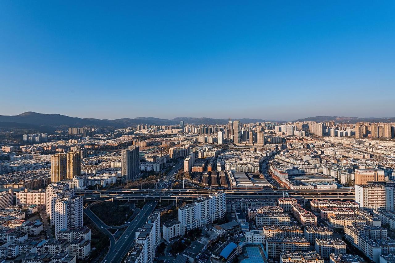 Kunming Hotel High Sky View Apartment Exteriör bild